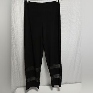 Josesph Ribkoff Pull On, Straight Leg , Double Sheer Hem Pants